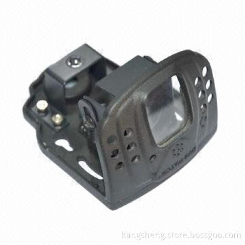 Die-cast CNC machined sub-assembly security camera holder, surface is anodized, color is optional